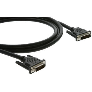 Kramer DVI-D Kabel -  1,8 m DL DVI-D LSZH Sort Halogenfri